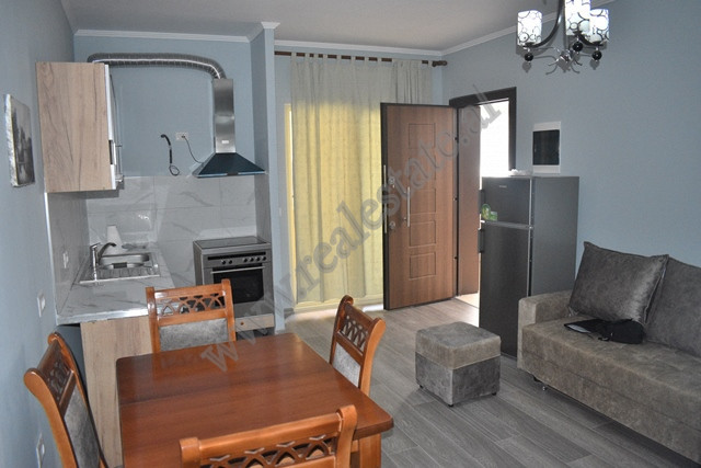 Two bedroom apartment for rent in Agush Gjergjevica street in Tirana.
Located on the third floor of